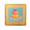 Decotown Duvar Panosu 40*40 Cup Cake Muffin Motifli Duvar Süsü