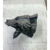Dekoratif Siyah Ayı Duvar Heykeli Asılabilir Hediyelik 25x19 cm