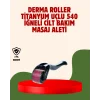 Dermaroller 1 mm Akne İzleri ve Çatlak Giderici Cilt Bakım Aleti