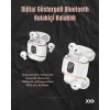 Dijital Göstergeli Bluetooth Kulakiçi Kulaklık – 4’lü Paket, Gürültü Engellemeli