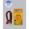 Dijital Multimetre Ölçü Aleti AC DC Ölçüm ve LCD Ekranlı