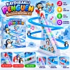 DMN2021-4 KAYDIRAKLI DÖN-DOLAŞ MERDİVENLİ PENGUEN SETİ