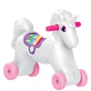 Dolu Unicorn Sallanan Tekerlekli At