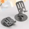 Dönebilir ve Katlanabilir Masaüstü Metal Telefon Tutucu