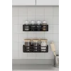 Duş İçi Yapışkanlı Banyo Rafı 2’li Set Delme Yok Güçlü Yapışkan Bantlı Organizer
