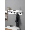 Duvar Askılığı Portmanto Beyaz 80