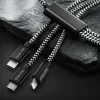 DUX DUCIS 3in1 Usb Type C-İPhone Ve Mikro Kopmaz Usb kablo Hızlı Şarj-(5775)