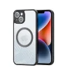 Dux Ducis iPhone 14 Plus Aimo Series MagSafe Premium Buzlu Sert PC-TPU Kılıf-(5775)