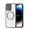 Dux Ducis iPhone 14 PRO Max Aimo Series MagSafe Premium Buzlu Sert PC-TPU Kılıf-(5775)