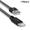 Dux Ducis K-One Cable İPhone  Usb Şarj Kablosu 1 METRE-(5775)