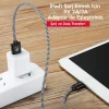 Dux Ducis K-One Cable İPhone  Usb Şarj Kablosu 1 METRE-(5775)