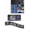 DVR Araç İçi Kamera Ön ve İç Kamera 2 İnç Ekranlı Çift Kamera
