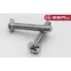 Eco Lounge Ebru Yuvarlak Yıldız Başlı RYSB Kulp Vidası, Civata M4x22 - 50 Adet