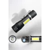 El Feneri Led USB Şarjlı Zoom Mini Led Işık Acil Durum Feneri