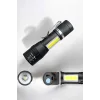 El Feneri Led USB Şarjlı Zoom Mini Led Işık Acil Durum Feneri