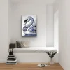 Elmaslı Kuğu Kanvas Tablo 70x100cm