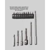 Ergonomik 16 Parça Bits Tornavida Uç ve Adaptör Seti