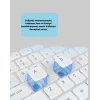 Ergonomik Kablosuz Klavye Mouse Takımı - Tam Boy, Sessiz ve Güvenilir