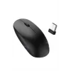 Ergonomik Tasarım Kablosuz Siyah Mouse Hassas Uzun Ömürlü