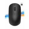 Ergonomik Tasarım Kablosuz Siyah Mouse Hassas Uzun Ömürlü