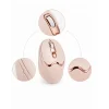 Ergonomik Tasarımlı Kablosuz Mouse Bluetooth ve USB Alıcılı