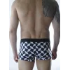 Erkek 3D Küp Desenli Boxer