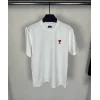 Erkek Kısa Kol Tişört Bisiklet Yaka KALP Baskılı Oversize T-Shirt - Beyaz