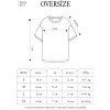 Erkek Tişort  Bisiklet Yaka Baskılı Oversize T-Shirt - Gri