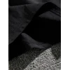 Erkek Tişört Dağ Grafikli Kısa kollu Yazlık T-shirt - Siyah