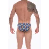 Erkek Desenli Slip Çamaşır