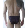Erkek Metalli Daire Desenli Slip