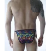 Erkek Metalli Renkli Slip Çamaşır
