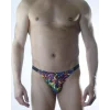 Erkek Renkli Desenli Brazillian Slip