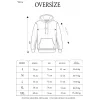 Erkek 3 İplik Pamuklu Kapüşonlu Tam Fermuarlı Cepli Hoodie Sweatshirt - Füme