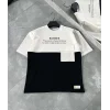 ERKEK Tişört Torba Cepli Parçalı Kısa Kol T-Shirt - iyah