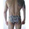 Erkek Zar Desenli Slip İç Çamaşır