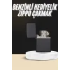 Erkeklere Özel Hediyelik Eşya Metalik Benzinli Çakmak Doldurulabilir