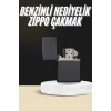 Erkeklere Özel Hediyelik Eşya Zippo Metalik Benzinli Çakmak Doldurulabilir