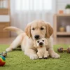 Evcil Hayvan Sesli Köpek Şeklinde Plastik Oyuncak