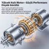 EZERE AirForce Pump Taşınabilir Araba yüksek güçlü elektrikli kablosuz lastik hava pompası-(5775)