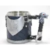 Game Of Thrones King In The North 3D Kabartmalı Çelik Kupa Bardak