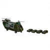GARAJ SET POLİS AMBULANS ASKER TAŞIYICI HELİKOPTER ARB 3R