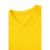 Genç Erkek Çocuk V Yaka Tişört Model - Sarı