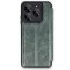 General Mobile Era 30 Kılıf Flip Cover - Koyu Yeşil