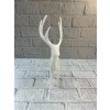 Geyik Figürü Beyaz Modern Salon ve Raf Dekoru