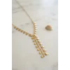 Gold Pirinç Yıldız Model Kadın Kolye