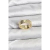 Gold Renk Model Kadın Yüzük
