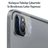 GOR iPad Pro 11 İPad Pro 12.9 2020-2021 3D Cam Kamera Koruyucu 2 SET-(5775)