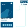 GOR İPhone 11 6.1 Çizilmez Arka Koruyucu Jelatin 5 Adet Set-(5775)