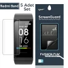 GOR Xiaomi Mi Band 5-4 Akıllı Bileklik Ekran Koruyucu  5 ADET SET-(5775)